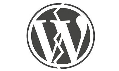 WordPress-broken